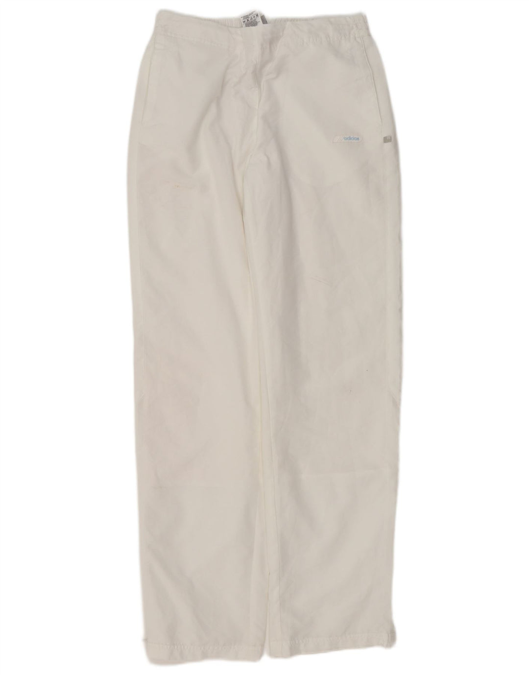 Adidas - Pantalones de chándal para mujer, talla 40, poliéster blanco grande
