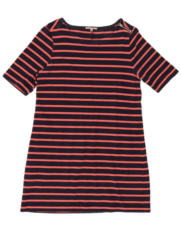 Vestido tipo camiseta para mujer Gap UK 40 XL Azul marino a rayas