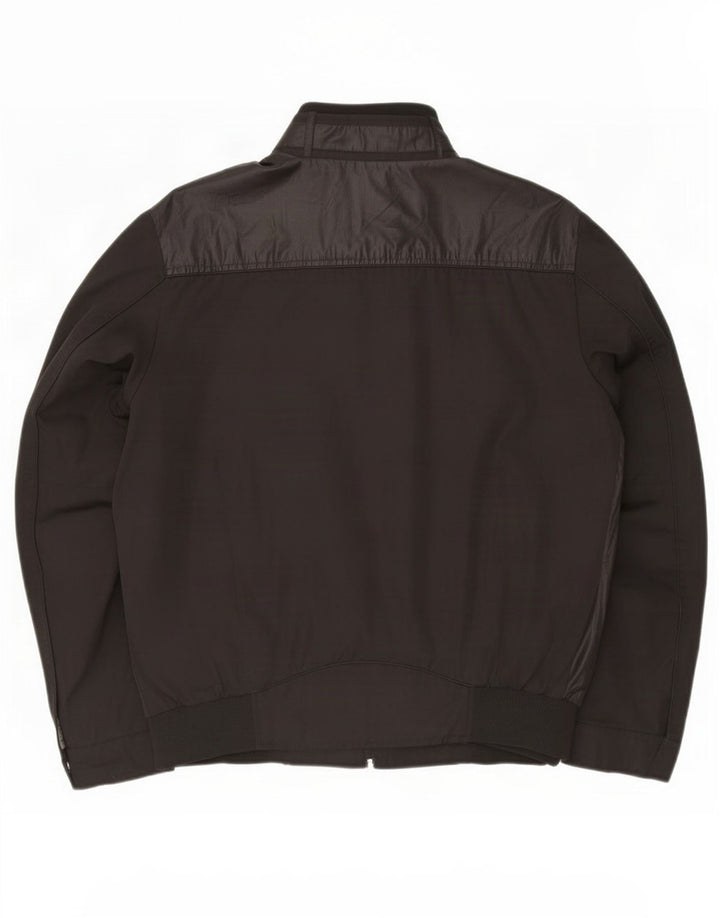 Trussardi Jeans Cazadora Bomber Hombre IT 54 2XL Negro Poliéster