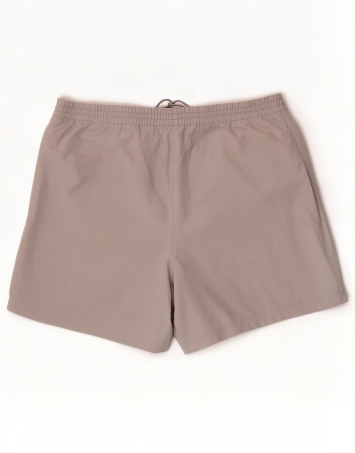 Adidas Pantalones cortos deportivos para hombre XL Gris Poliéster