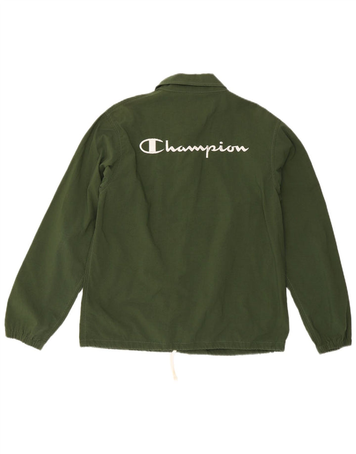 Champion Chaqueta De Chándal Para Hombre Verde Pequeño