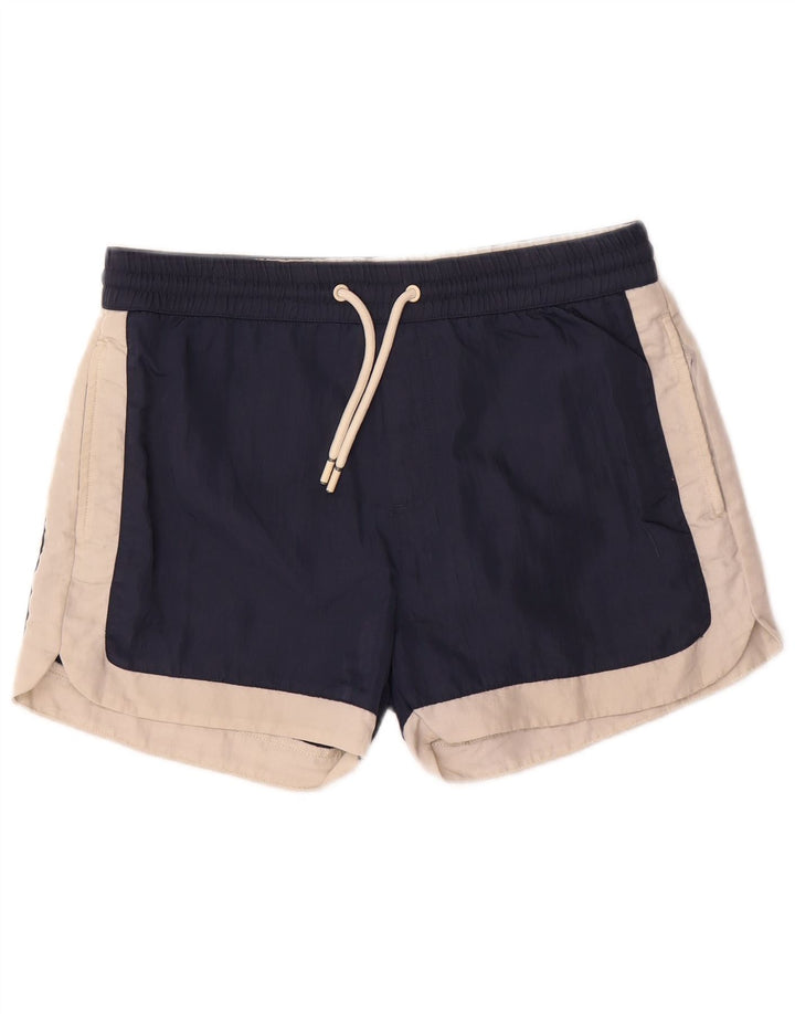 Bañador Reiss Hombre Small Azul Marino Colorblock Poliéster