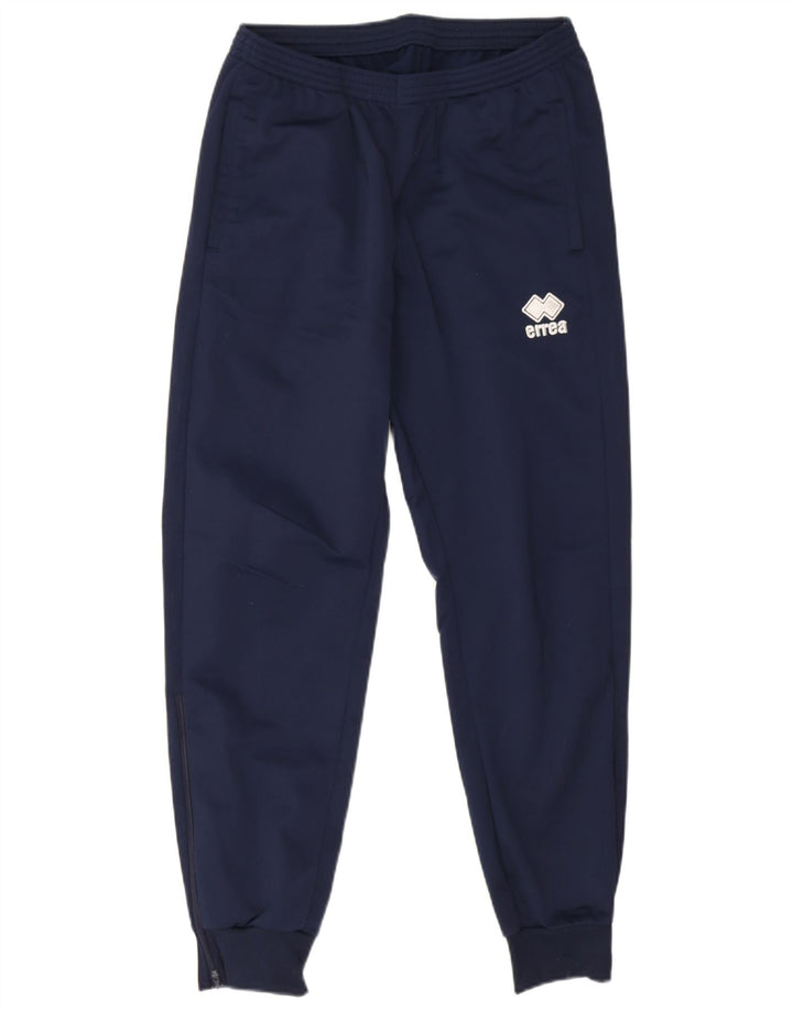 ERREA Chándal completo con gráfico para hombre, tamaño mediano, azul marino, a rayas