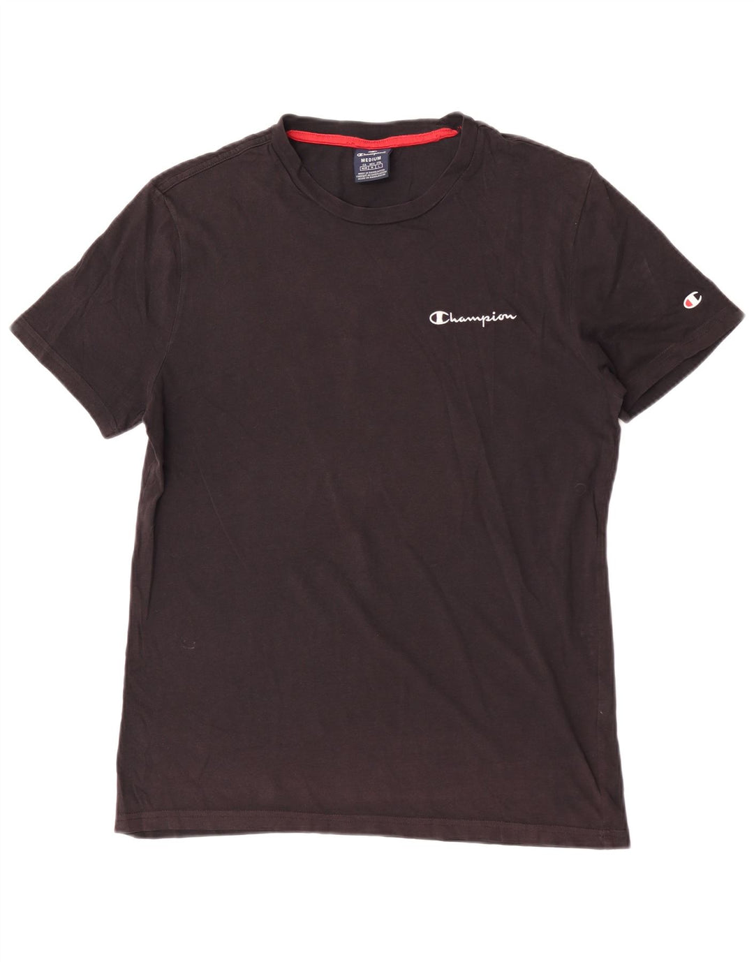 Champion Camiseta Gráfica para Hombre Top Mediano Negro