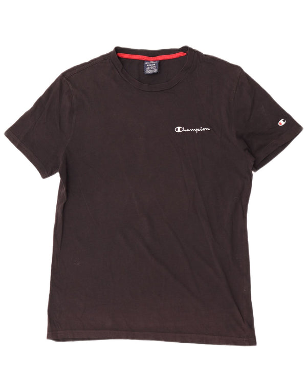 Champion Camiseta Gráfica para Hombre Top Mediano Negro