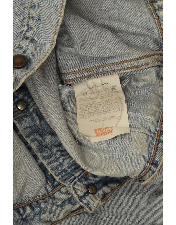 Levi's Chaqueta vaquera para hombre UK 38 Algodón azul medio