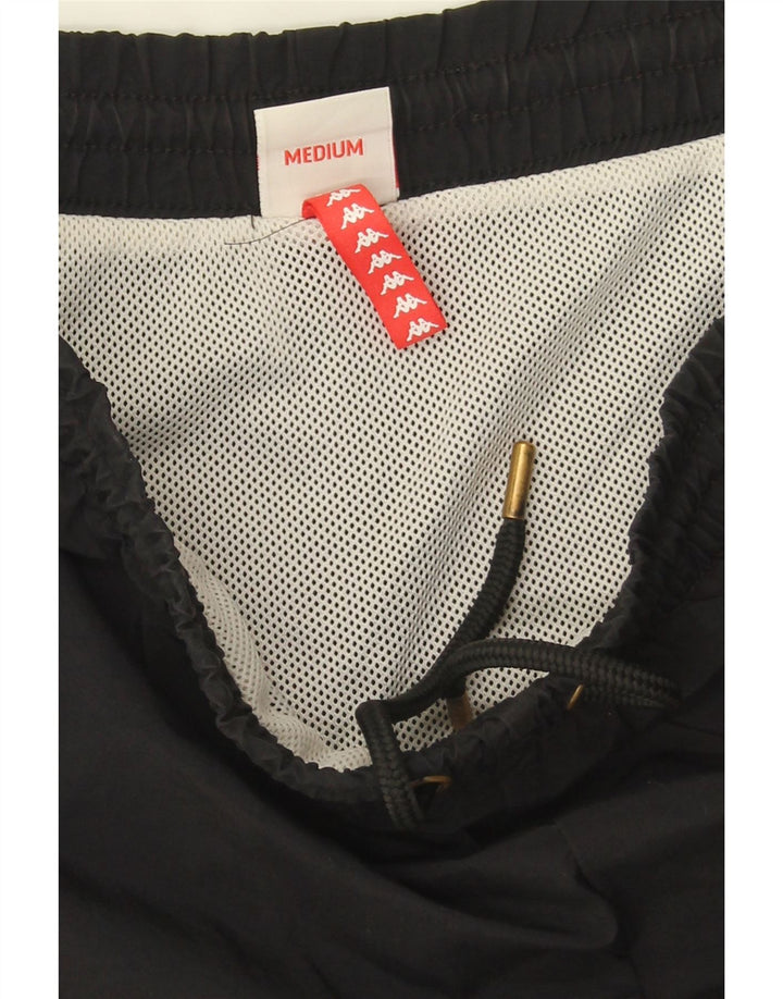 Kappa Hombre Shorts Deportivos Gráficos Medium Black