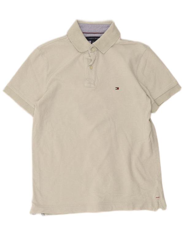 Tommy Hilfiger Polo Custom Fit para Hombre Algodón Verde Pequeño