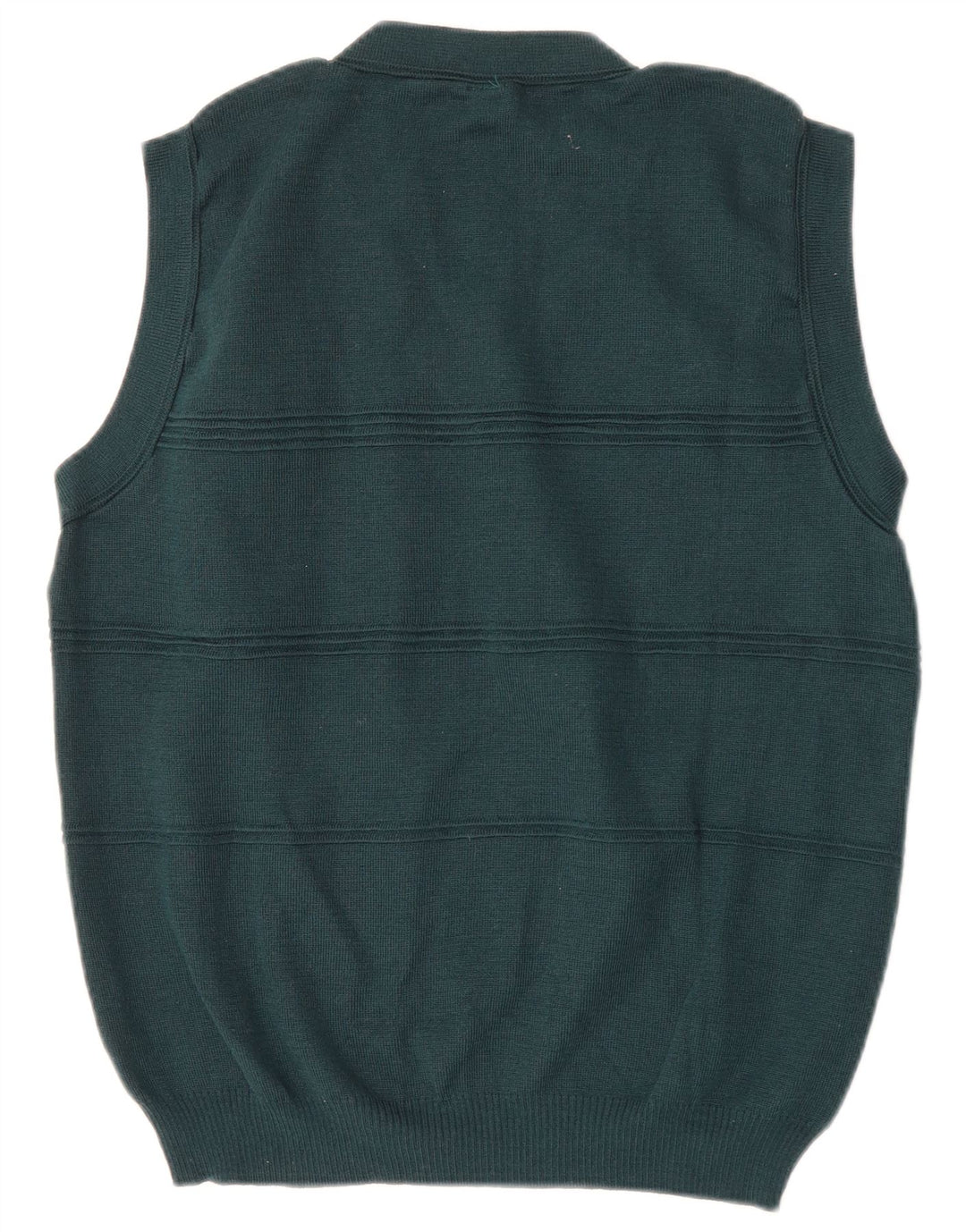 VINTAGE Chaleco para hombre Camiseta sin mangas Grande Verde