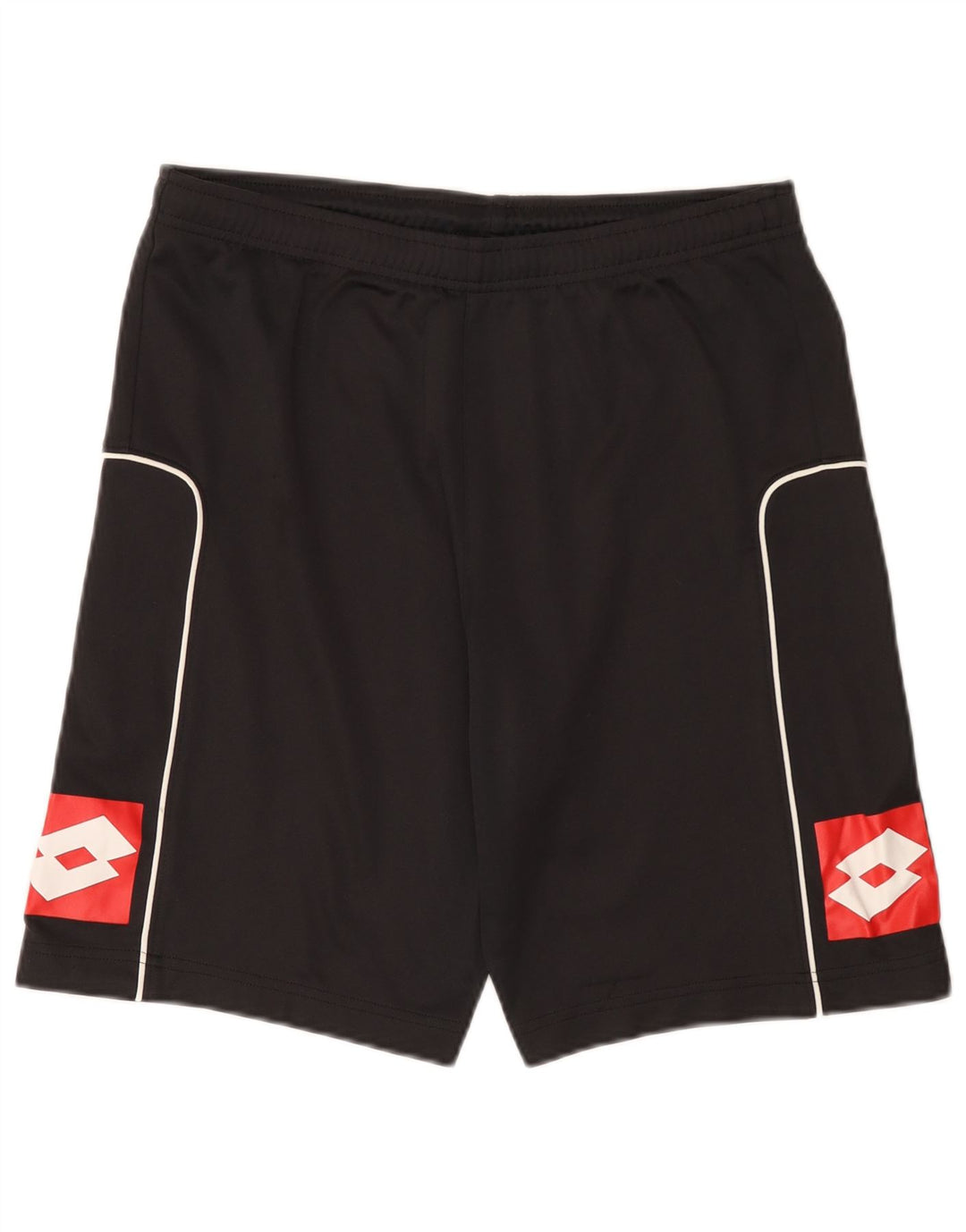 Umbro Pantalones cortos deportivos para hombre UK 40/42 Large Negro Poliéster