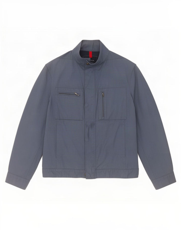 Chaqueta utilitaria Trussardi Hombre IT 48 Medium Azul Marino Poliamida
