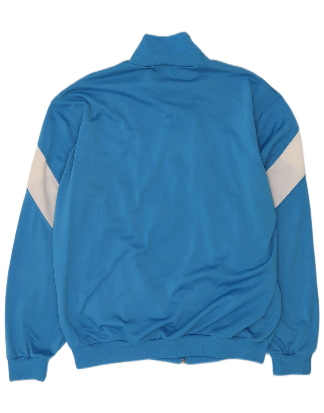 Adidas - Chaqueta de chándal para hombre, talla 40/42, color azul medio, poliéster