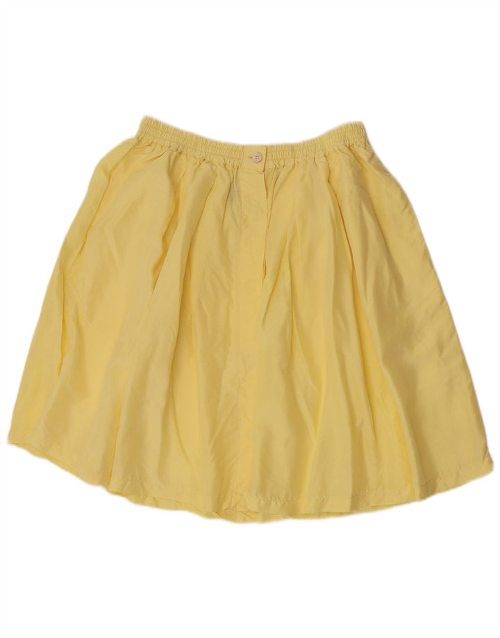 Henry Cottons Falda acampanada para mujer IT 44 Mediana W30 Amarillo