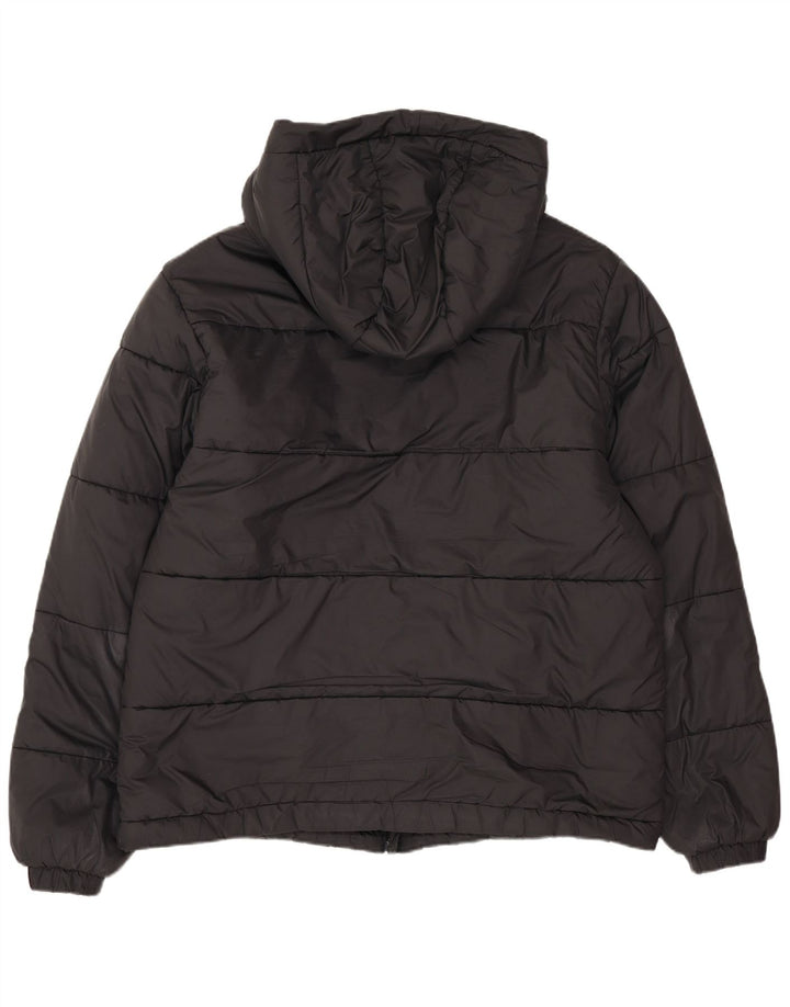 Adidas Chaqueta acolchada con capucha Primegreen para hombre UK 36 Small Poliéster negro