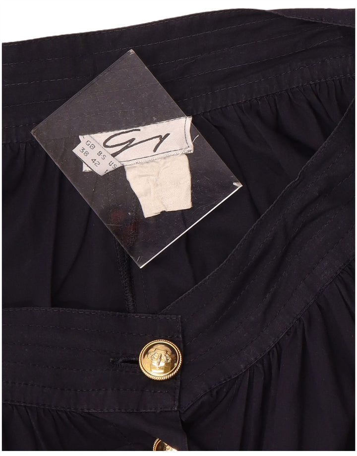 GENNY Falda acampanada para mujer EU 38 Mediana W28 Azul marino