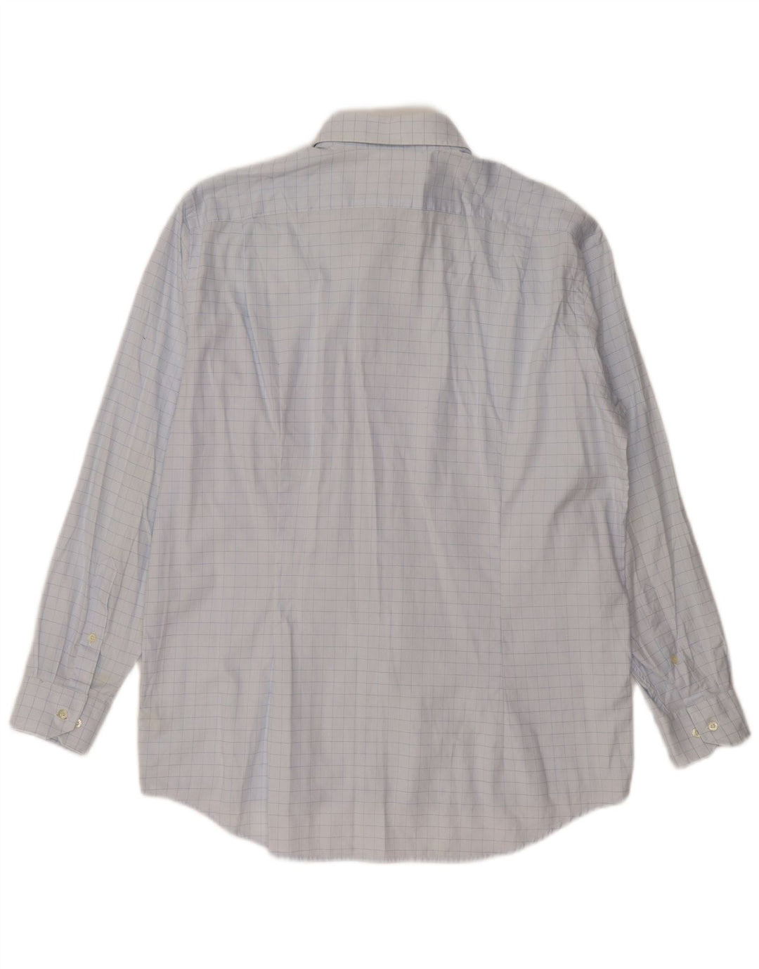 Camisa LACOSTE para hombre talla 41 Algodón a cuadros azul grande