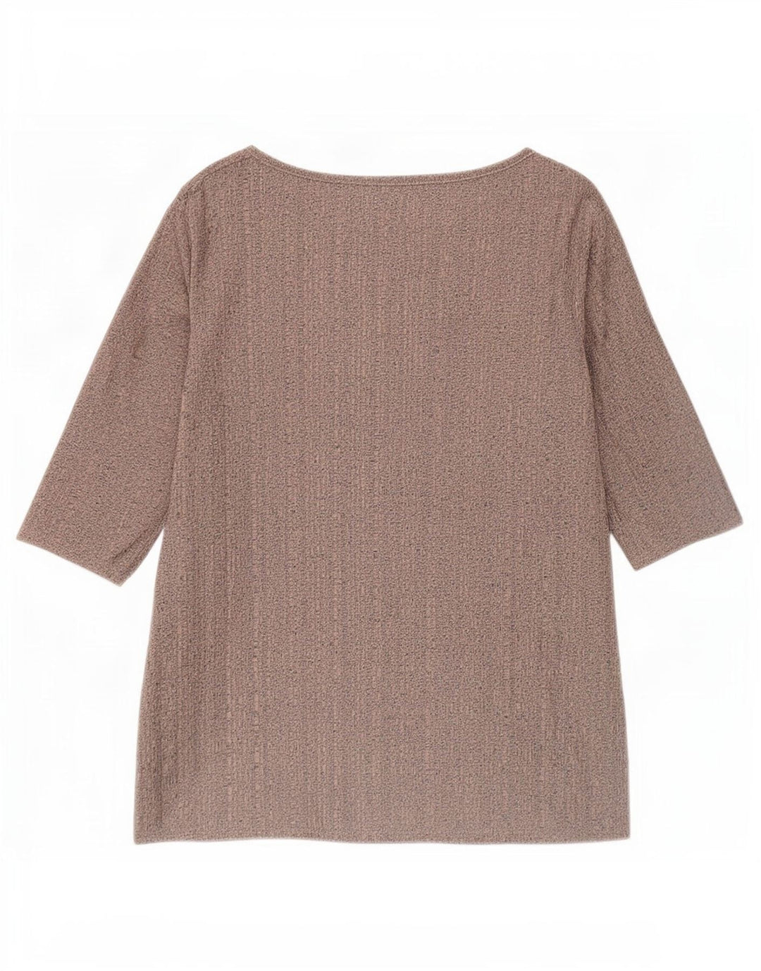 Zara Mujer Top Manga 3/4 UK 10 Small Rosa