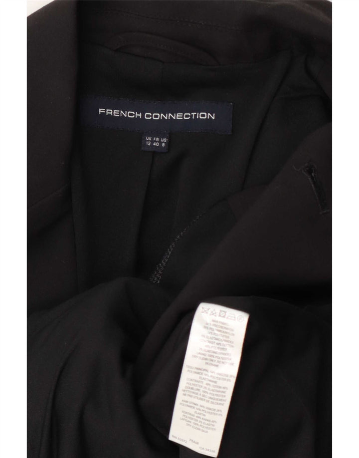 French Connection Chaqueta tipo blazer con doble botonadura para mujer UK 40 Gris medio