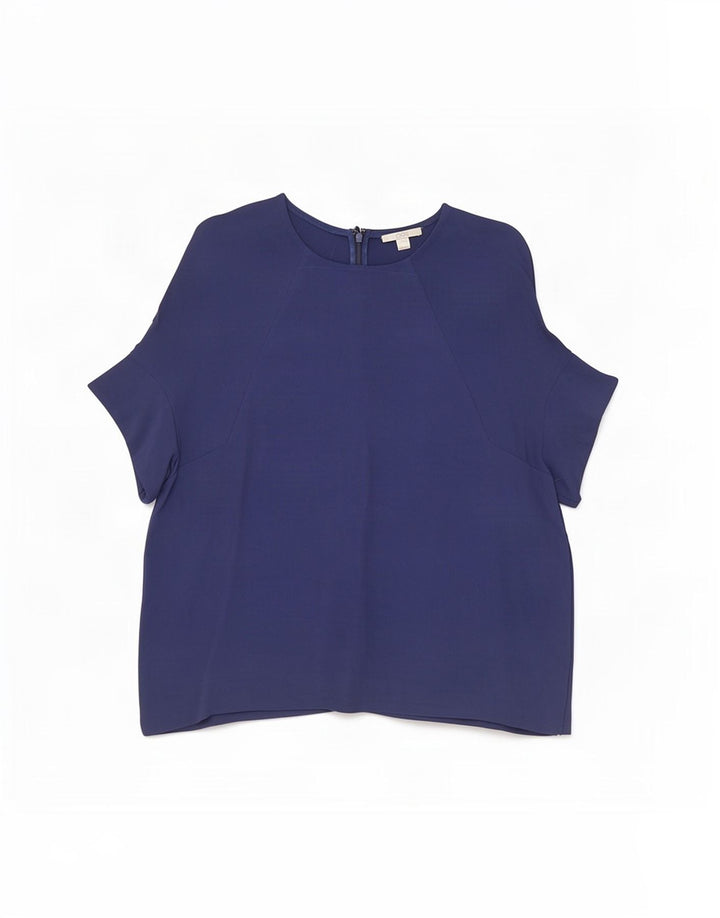Cos Blusa para mujer Top EU 40 Medio Azul marino Viscosa