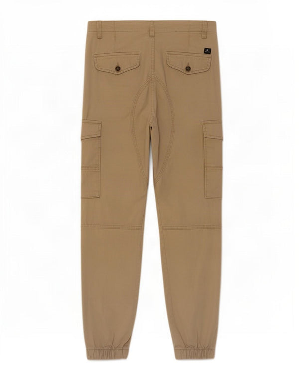 Jack & Jones Mens Joggers Cargo Pantalones W29 L26 Algodón Caqui