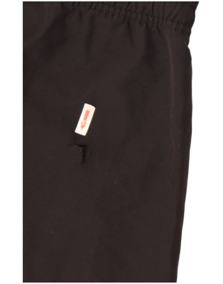 Adidas - Pantalones cortos deportivos para hombre, talla grande, poliéster negro