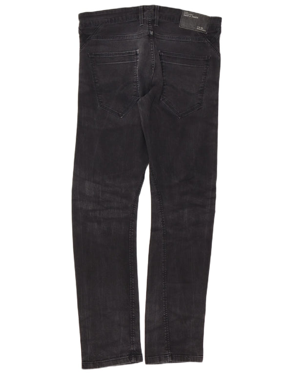 Jack & Jones Vaqueros ajustados para hombre W32 L34 Negro