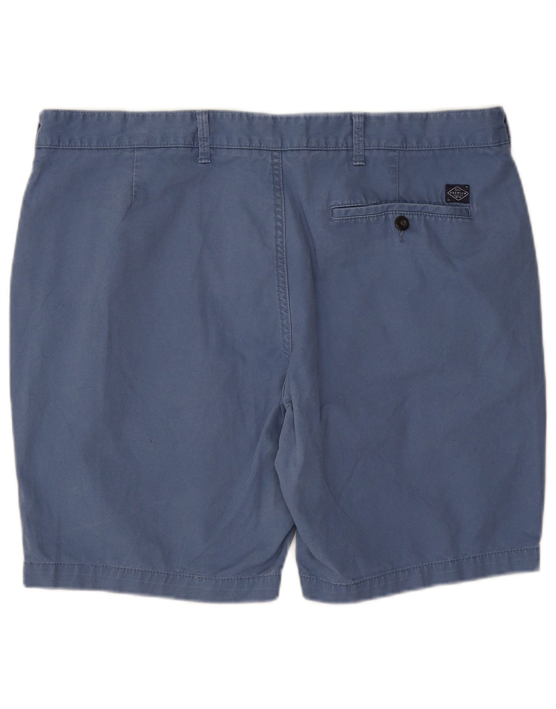 Marks & Spencer Pantalones cortos chinos para hombre W38 XL Algodón azul