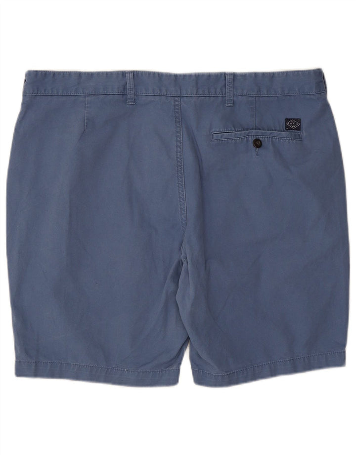 Marks & Spencer Pantalones cortos chinos para hombre W38 XL Algodón azul