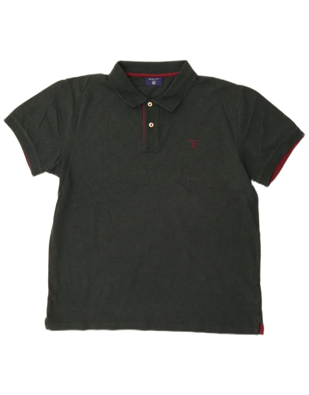 Gant Polo Hombre Large Caqui Algodón