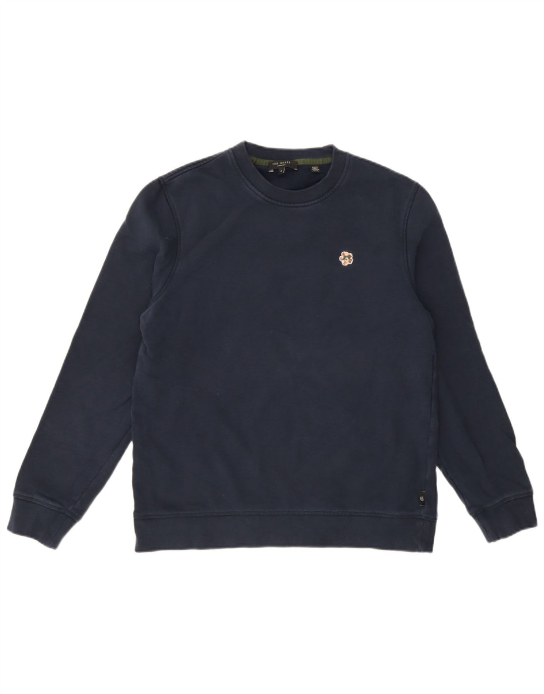 Ted Baker - Sudadera para hombre, talla 3, mediana, azul marino, algodón
