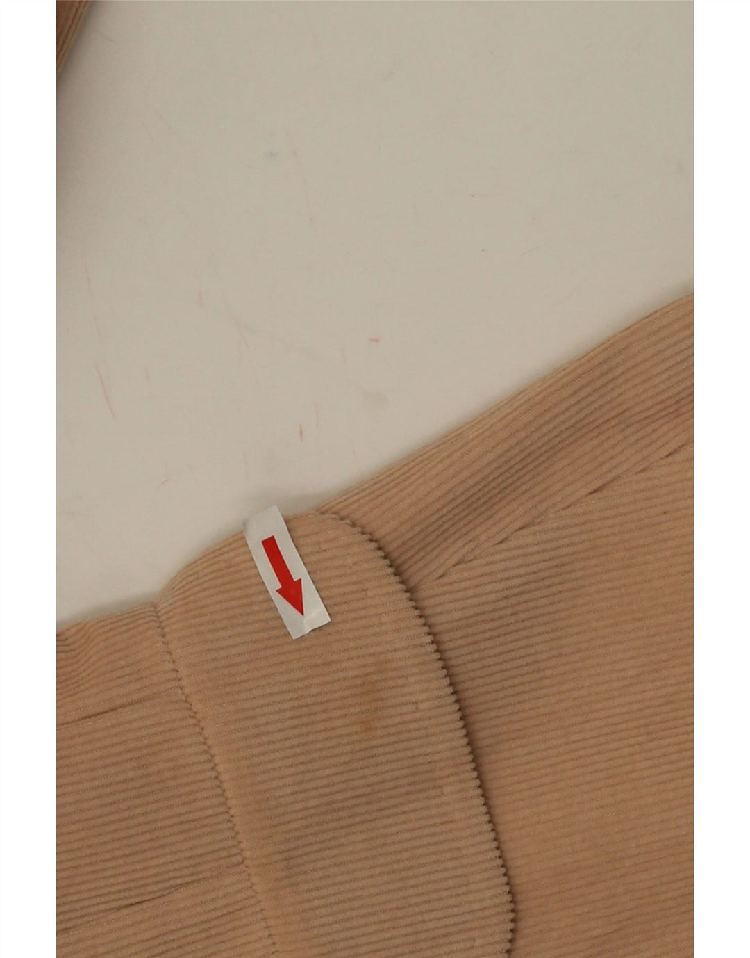 Max Mara Chaqueta tipo blazer de pana con 1 botón para mujer Reino Unido 42 Algodón beige mediano