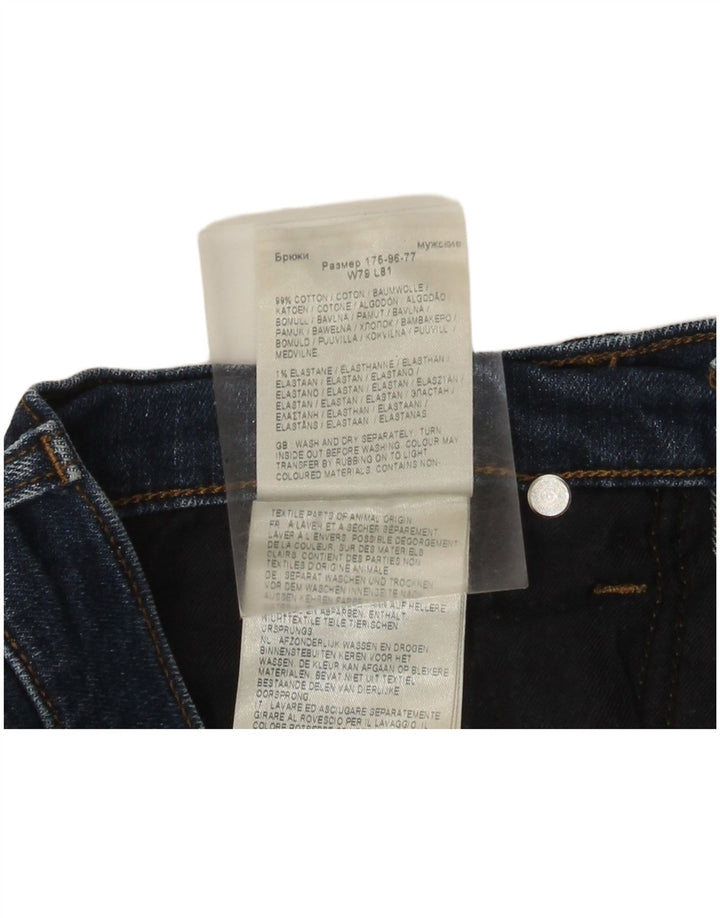 Vaqueros Lee Austin Tapered para Hombre W31 L32 Algodón Azul