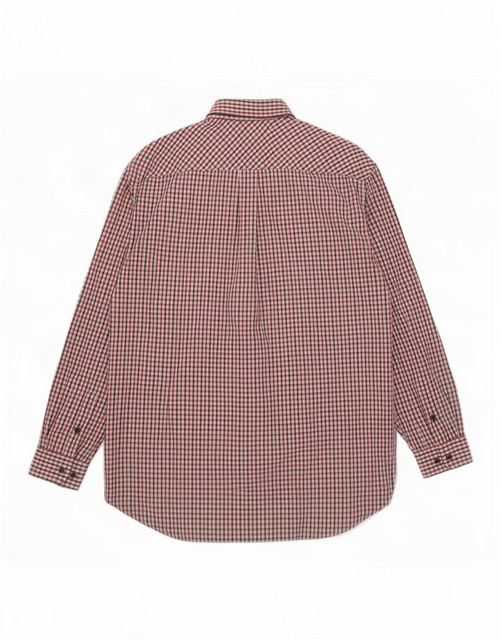 Camisa Tommy Hilfiger Hombre XL Cuadros Rojos