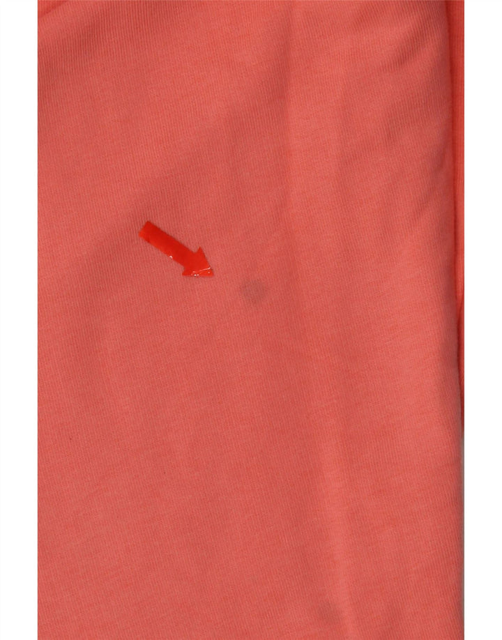 Zara Hombre Pantalón Chándal Joggers Algodón Naranja Medio