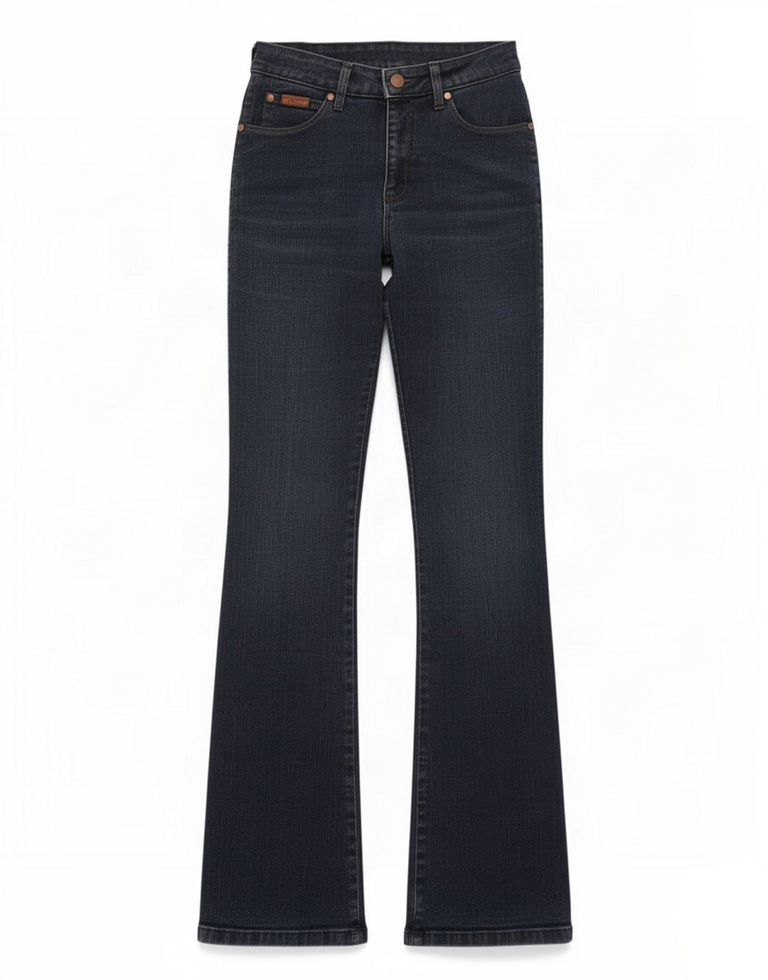 Vaqueros Wrangler Regular Bootcut Mujer W28 L32 Algodón Azul Marino
