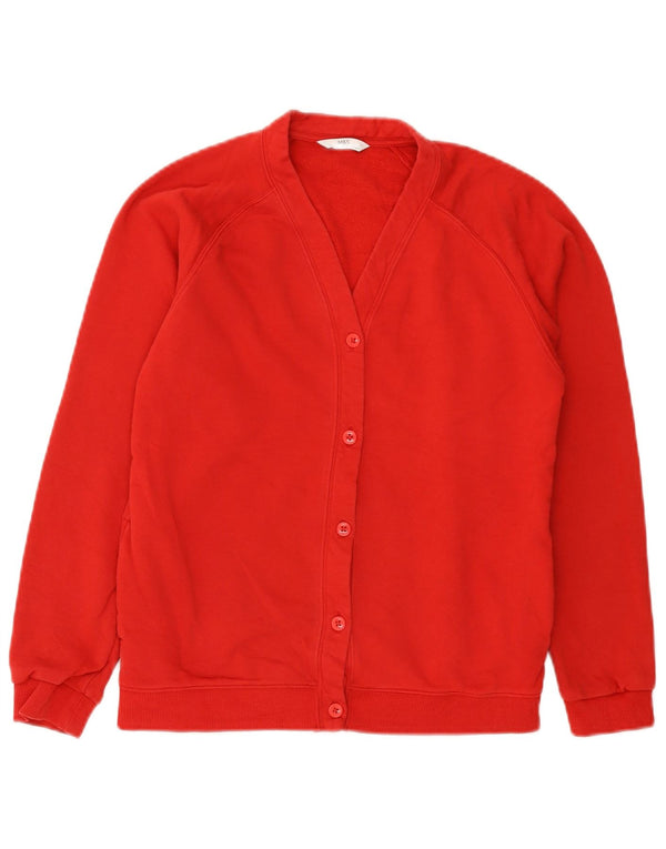 Marks & Spencer Cárdigan para niña 13-14 años Algodón Rojo