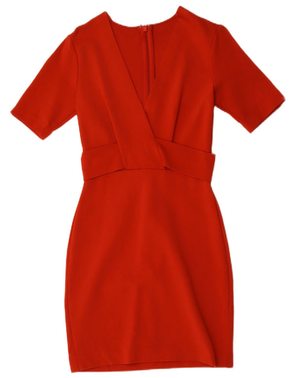 Vestido tubo Reiss para mujer UK 8 Small Viscosa roja