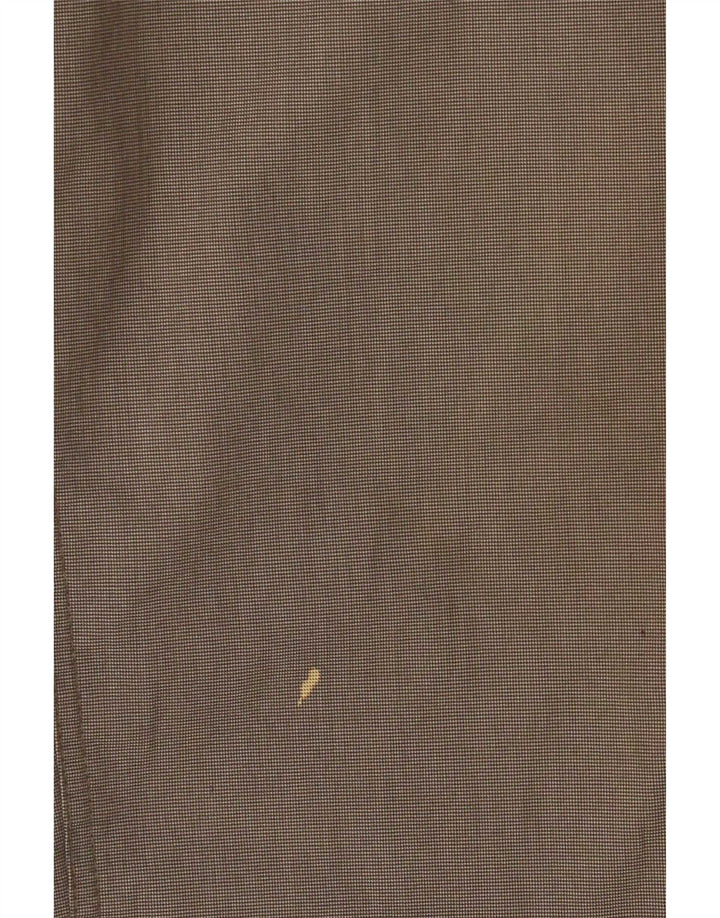Marks & Spencer Pantalón chino azul Harbor para hombre W38 L29 Cuadros marrones