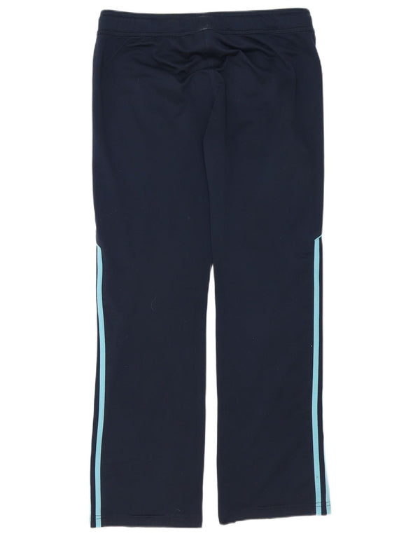 Adidas - Pantalones de chándal para mujer, talla 40, talla mediana, color azul marino, poliéster