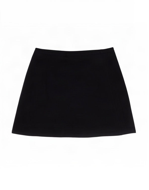 Zara Mujer Minifalda Pequeña W26 Azul Marino