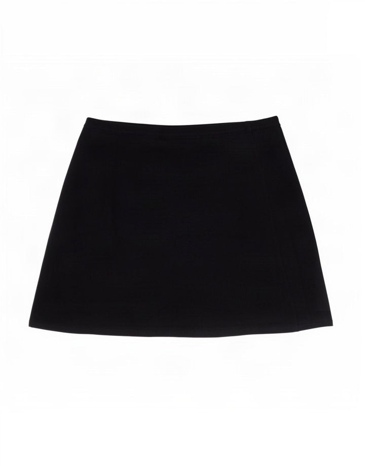 Zara Mujer Minifalda Pequeña W26 Azul Marino