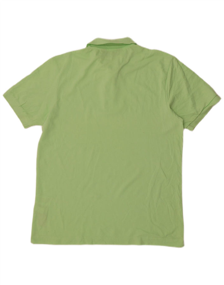 Kappa Polo Hombre Grande Verde Algodón