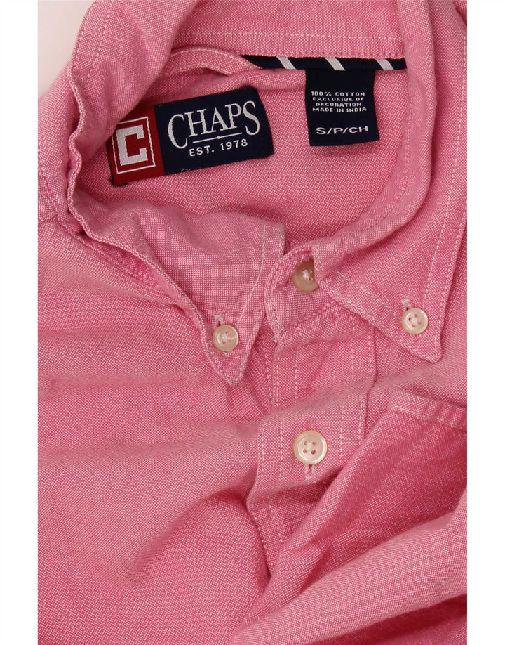 Chaps Camisa Hombre Pequeña Algodón Rosa