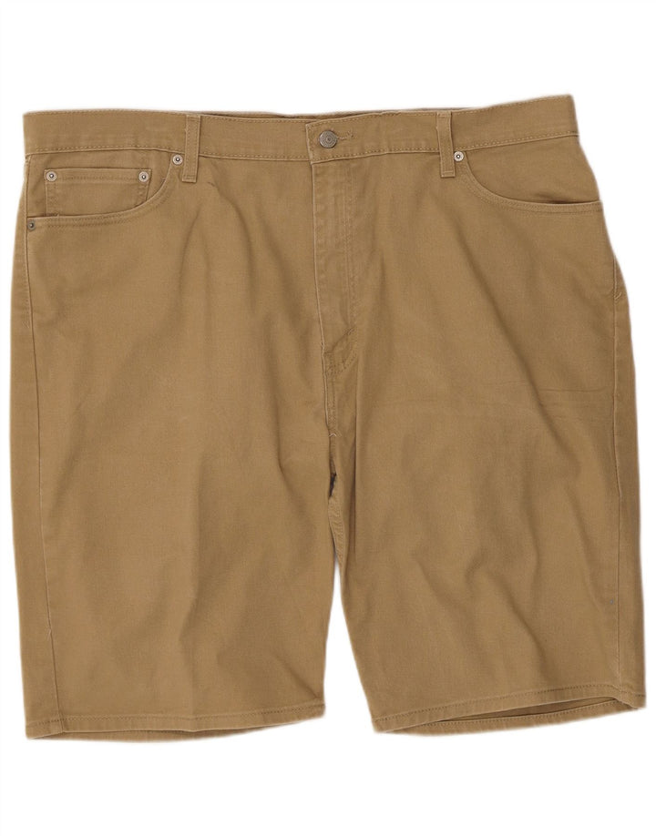 Levi's Mens 505 pantalones cortos de mezclilla W42 2XL algodón beige