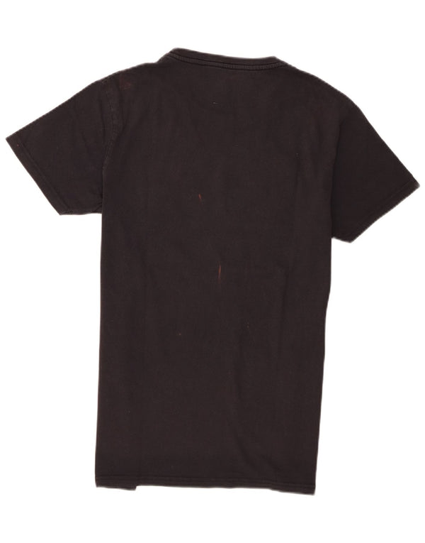 Calvin Klein Jeans - Camiseta gráfica para hombre, talla grande, color negro