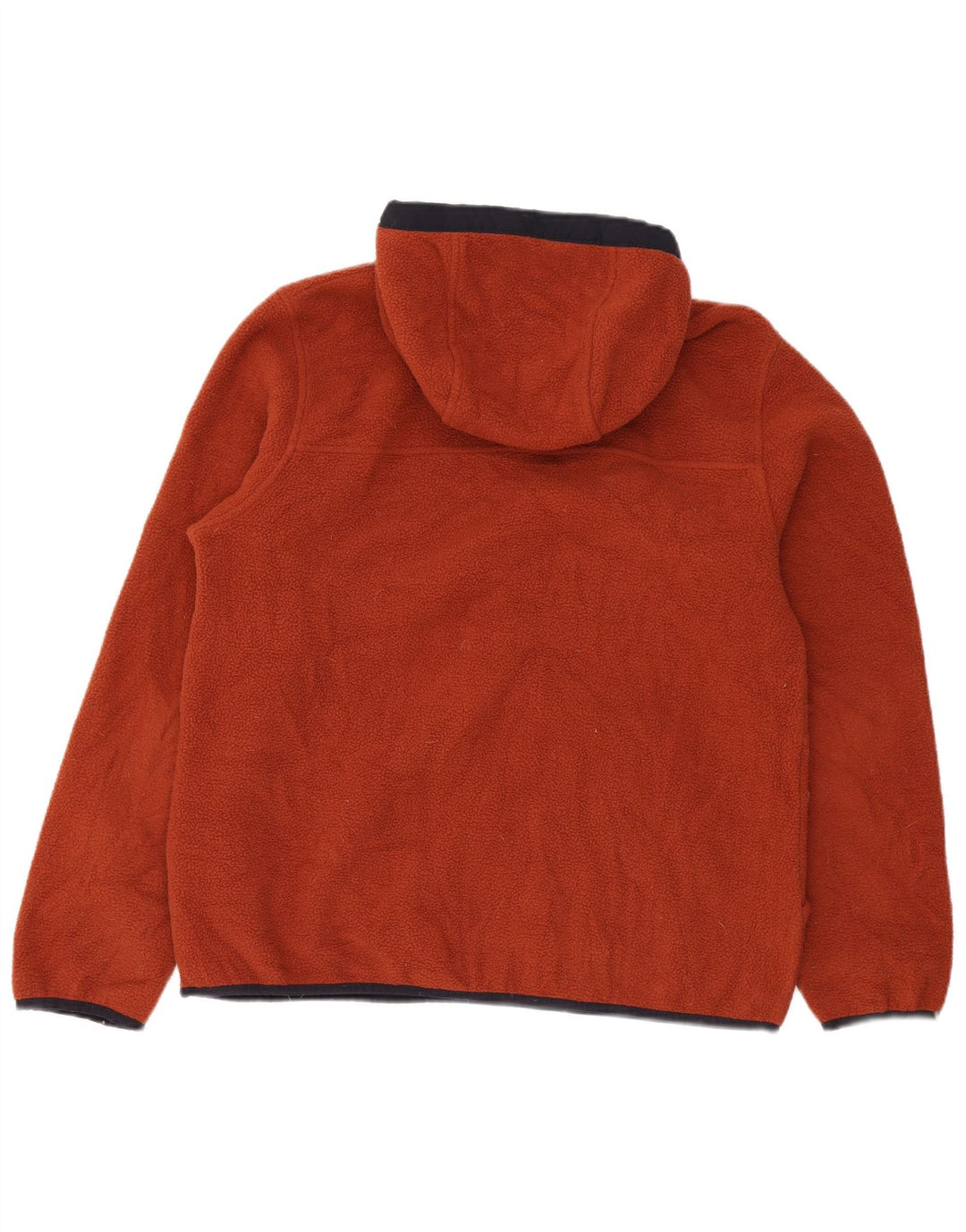 The North Face Jersey de forro polar con cuello y botones y capucha para hombre Poliéster rojo medio