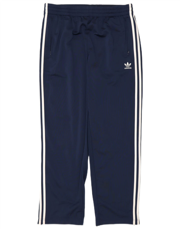 Pantalón De Chándal Adidas Hombre Grande Azul Marino Poliéster