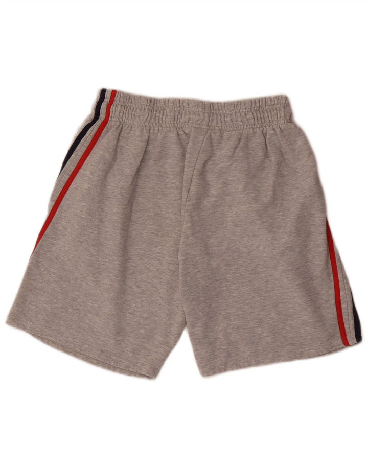 Pantalones cortos deportivos Fila para hombre de algodón moteado gris medio