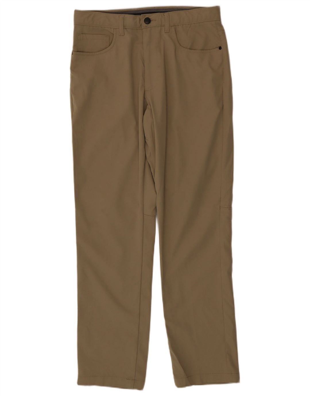 Pantalones informales rectos Lee para hombre W32 L32 Poliéster beige