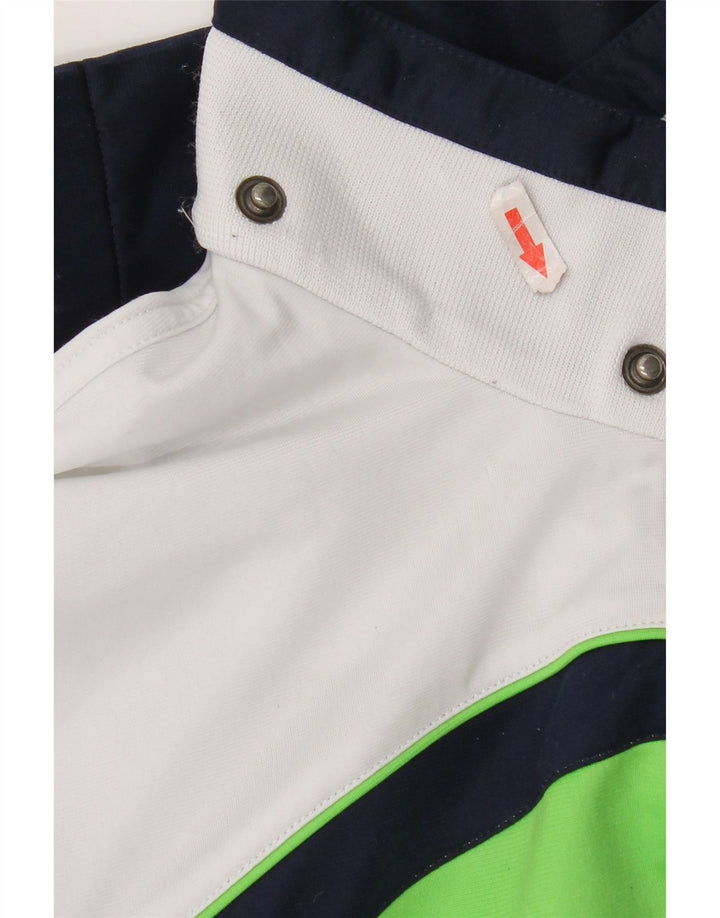 Sergio Tacchini - Chaqueta de chándal para hombre, talla pequeña, color azul marino